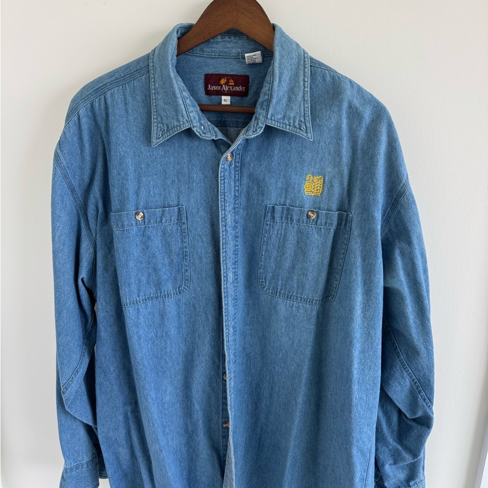 Vintage 100% cotton men’s shirt (RBC logo)